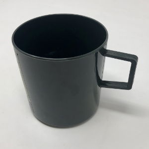 The Green plastic mug