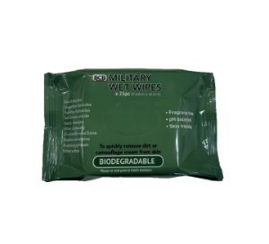 Military Camo Wipes (25 PACK)