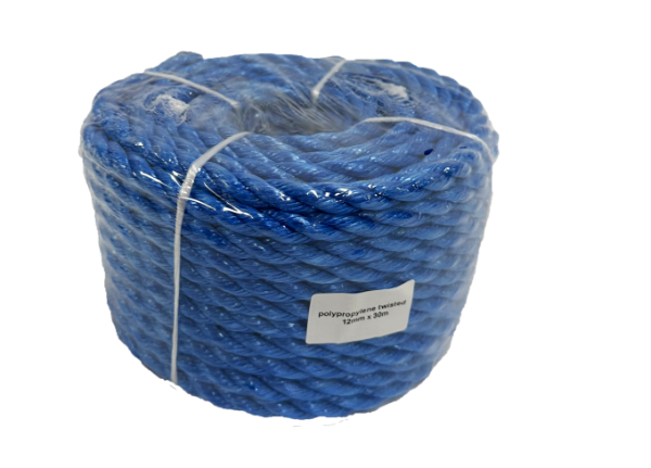 ROPE NYLON BLUE  12mm