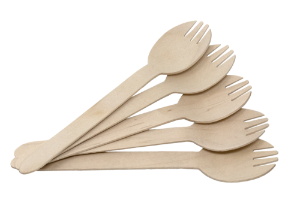 WOODEN SPORK FOR UN RATION PACK CRP