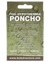 EMERGENCY PONCHO (SILVER)