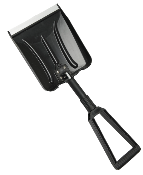 BLACK ABS FOLDABLE SNOW SHOVEL