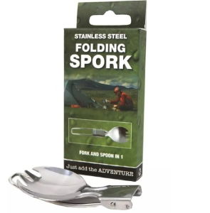 Stainless Steel Folding Spork