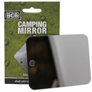 Camping Mirror (Stainless Steel)