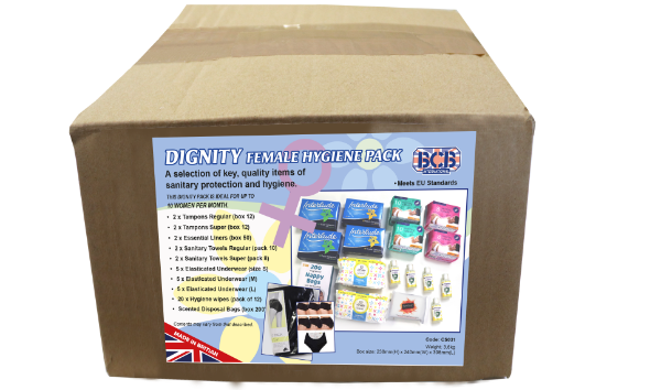 SANITARY PRODUCT KIT BOX