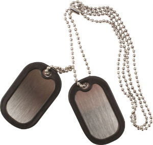 STAINLESS STEEL DOG TAG - (2)