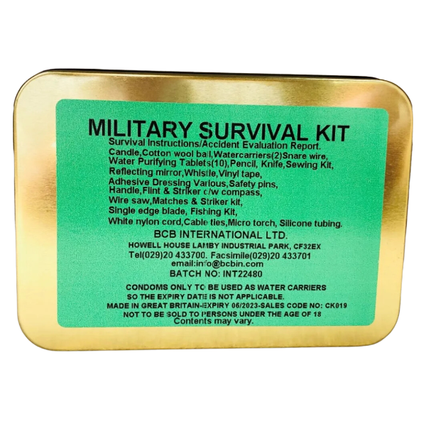 MILITARY SURVIVAL KIT  (1)